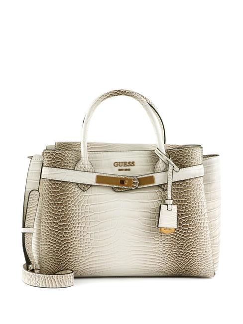 GUESS ENISA Handtasche mit Schultergurt Lalie Schönheit natürlich - Damentaschen
