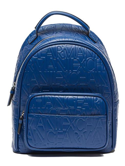 ARMANI EXCHANGE LOGO ALL OVER Rucksack mit Tasche blaue Geschwindigkeit - Damentaschen