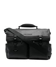 PIQUADRO HARPER 15,6-Zoll-Laptop-Aktentasche aus Leder - Arbeitstaschen