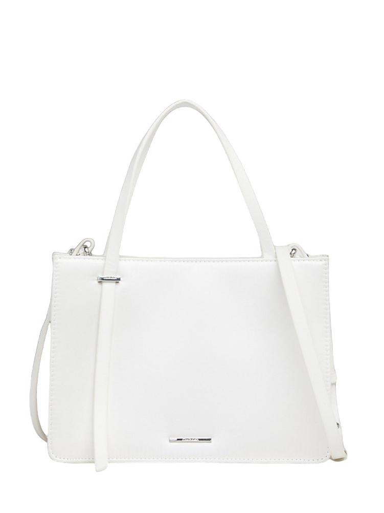 Calvin Klein Ck Square Handtasche Mit Schultergurt Ck Weiß 
