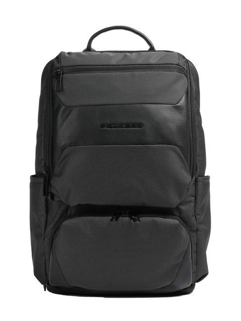 PIQUADRO GIO 15,6-Zoll-PC-Rucksack Schwarz - PC-Rucksäcke
