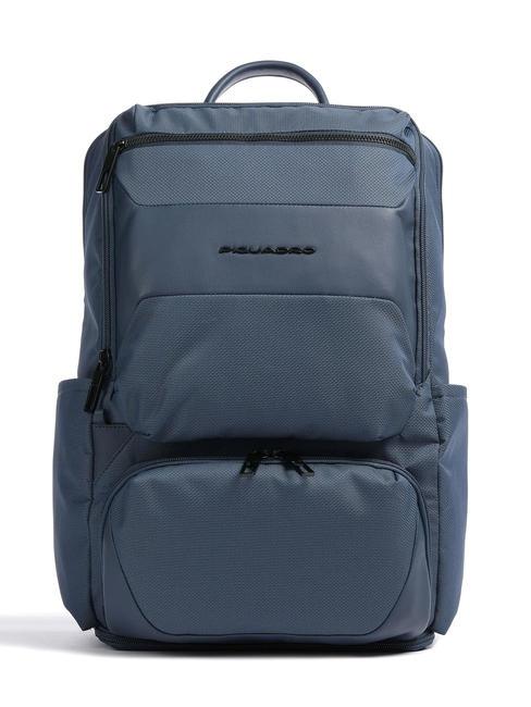 PIQUADRO GIO 15,6-Zoll-PC-Rucksack Blau - PC-Rucksäcke
