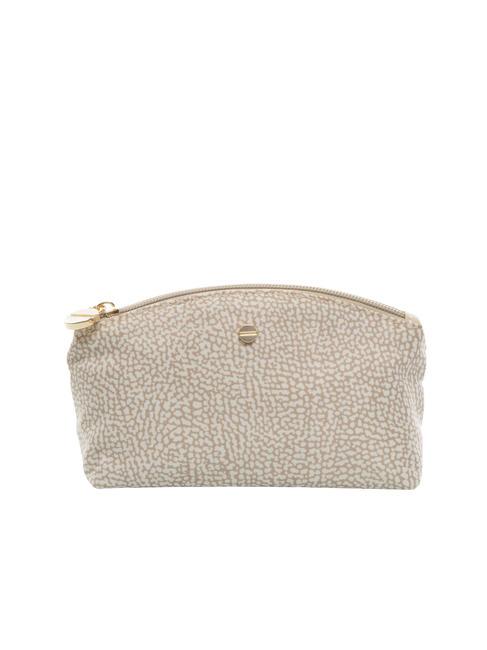 BORBONESE CLASSICA SMALL Kleine Tasche Sand - Etuitaschen &amp; Necessaire