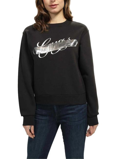 GUESS LOGO Sweatshirt mit Logo-Print jetbla - Sweatshirts Damen
