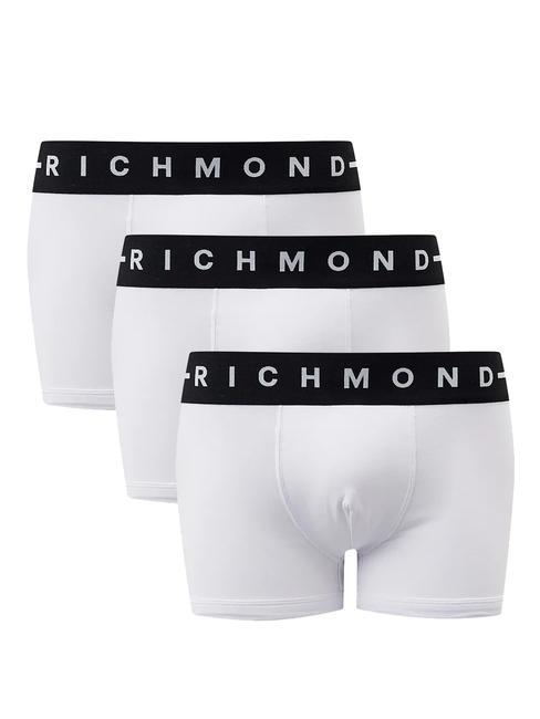 JOHN RICHMOND FLORENCE TRIPACK Set mit 3 Boxershorts Weiss - Herrenslip