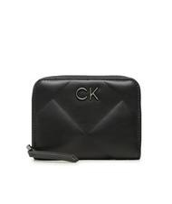 CALVIN KLEIN RE-LOCK QUILT Mittelgro&szlig;e Geldb&ouml;rse mit umlaufendem Rei&szlig;verschluss - Brieftaschen Damen