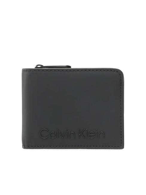CALVIN KLEIN RUBBERIZED Geldbörse ckschwarz - Brieftaschen Herren