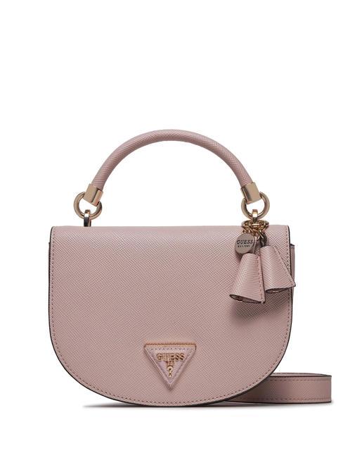 GUESS GIZELLE Mini-Handtasche mit Schultergurt hellrosa - Damentaschen