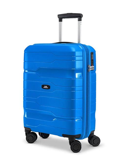 CIAK RONCATO DISCOVERY Handgepäckwagen, erweiterbar blauer Fluss - Handgepäck