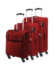 R RONCATO ECO-MOOD Set mit 3 Trolleys: Kabine + mittlere und gro&szlig;e Exp rot - Trolleyset - 1