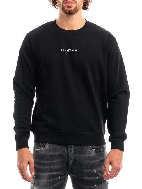 JOHN RICHMOND MENDIL Sweatshirt mit Rundhalsausschnitt schwarz2 - Sweatshirts Herren