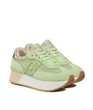 LIUJO DREAMY 02 Plateau-Sneaker hellgr&uuml;n/hellgold - Damenschuhe - 1