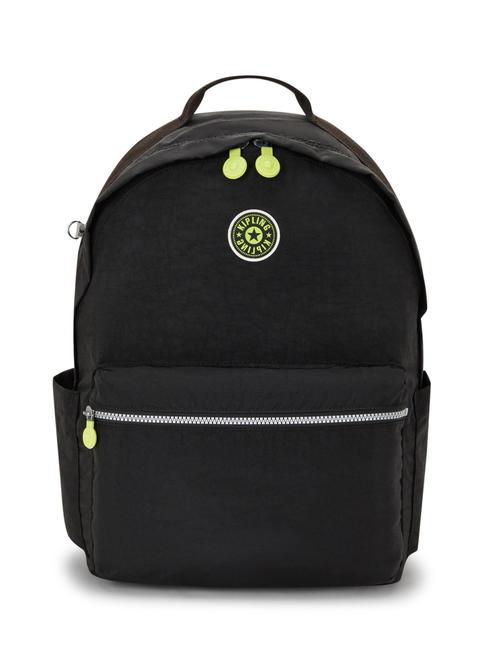 KIPLING DAMIEN L Rucksack mit 15,6-Zoll-Laptophalter neues Talschwarz - Rucksäcke für Schule &amp; Freizeit