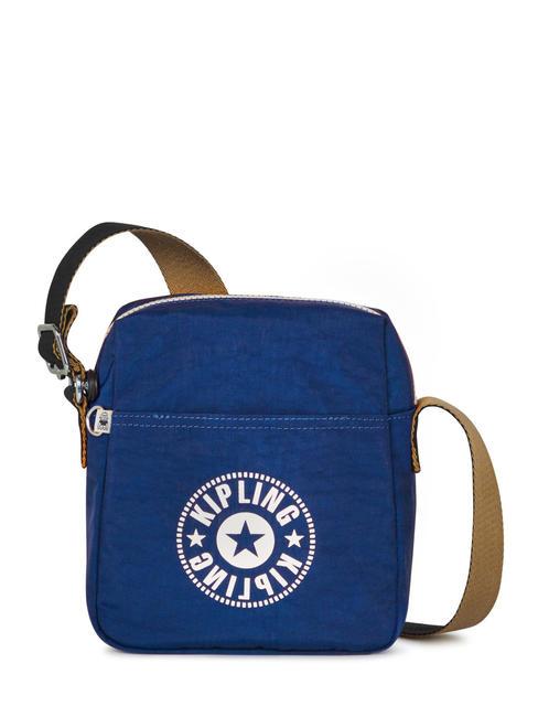 KIPLING CHAZ CNT Mini-Umhängetasche tiefes Himmelblau c - Damentaschen