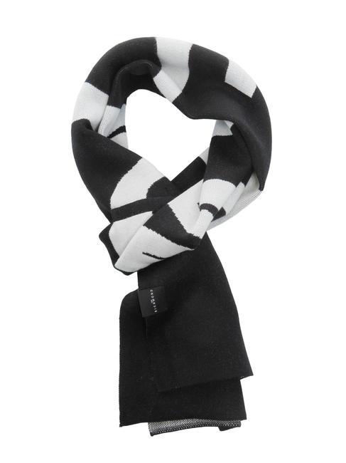 JOHN RICHMOND ZAMIG Maxi-Schal mit Logo schwarz/schwarz - Schals