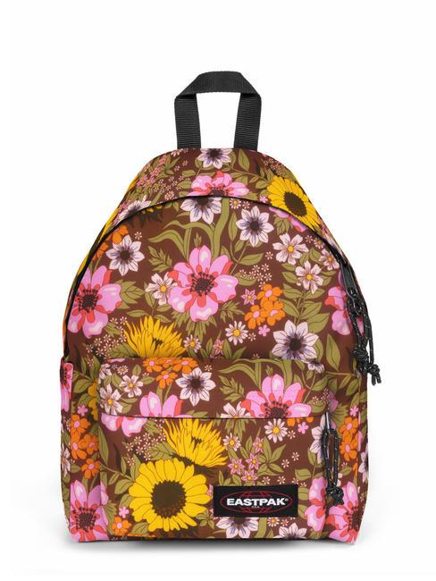 EASTPAK DAY PAKR S  Rucksack mit Tablet-Halterung Popflowerbraun - Rucksäcke für Schule &amp; Freizeit