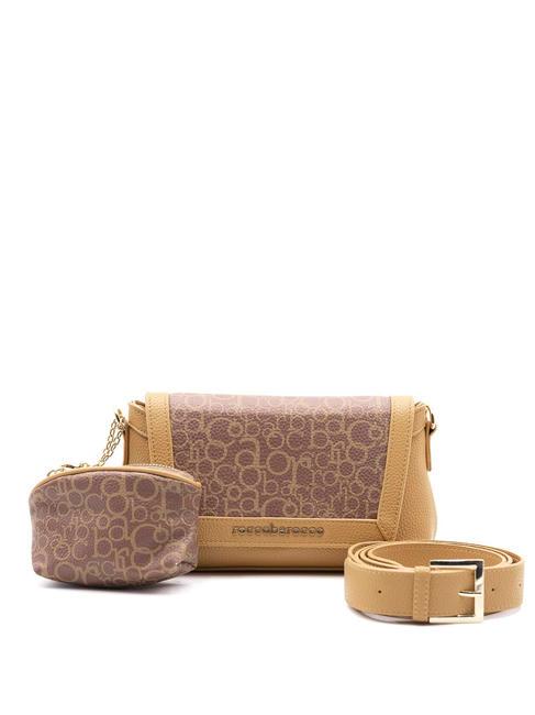ROCCOBAROCCO AMBRA Umhängetasche mit Beutel Braun - Damentaschen