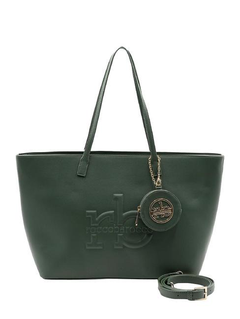 ROCCOBAROCCO PERLA Einkaufstasche mit Schultergurt Grün - Damentaschen