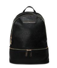 ROCCOBAROCCO RUBINO Rucksack mit gepr&auml;gtem Logo Schwarz - Damentaschen - 1
