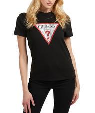 GUESS CLASSIC FIT LOGO T-Shirt mit Logo - T-Shirts und Tops für Damen