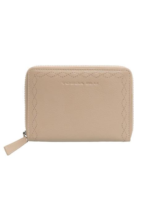 TOSCA BLU SHIRLEY Geldbörse aus Leder für Damen GESICHTSPUDER - Brieftaschen Damen