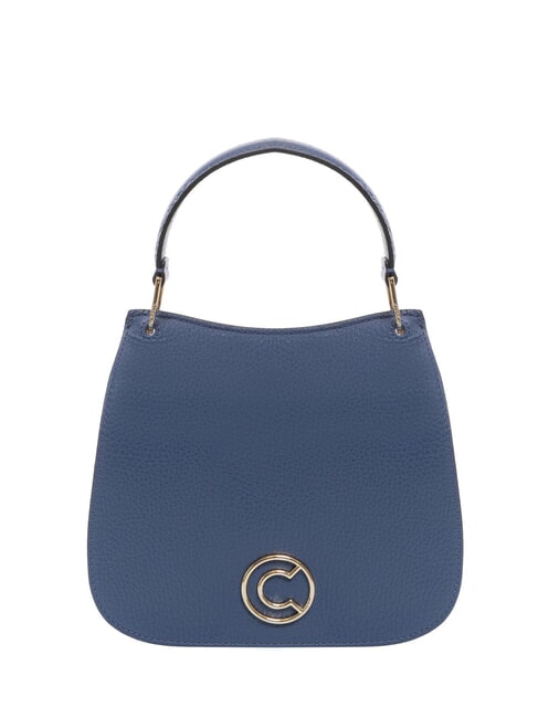 COCCINELLE LEILANI Lederhandtasche mit Schultergurt Blaubeere - Damentaschen