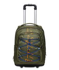 INVICTA ACTIVE NEW BUMP Trolley-Rucksack mit 2 R&auml;dern Gr&uuml;nes Milit&auml;r - Rucks&auml;cke mit Trolleyfunktion - 1