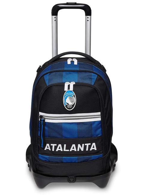 ATALANTA JACK Abnehmbarer Trolley-Rucksack mit drei Rädern Schwarz - Rucksäcke mit Trolleyfunktion