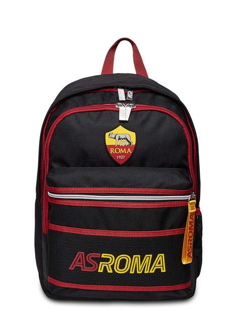 ROMA COUNTER-ATTACKS Rucksack mit zwei Fächern Schwarz - Rucksäcke für Schule &amp; Freizeit