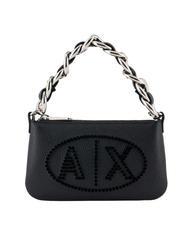 ARMANI EXCHANGE A|X Mini-Handtasche mit Schultergurt Schwarz - Damentaschen - 1