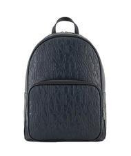 ARMANI EXCHANGE LOGO ALL OVER Laptop-Rucksack 15,6" Navy blau - PC-Rucks&auml;cke - 1