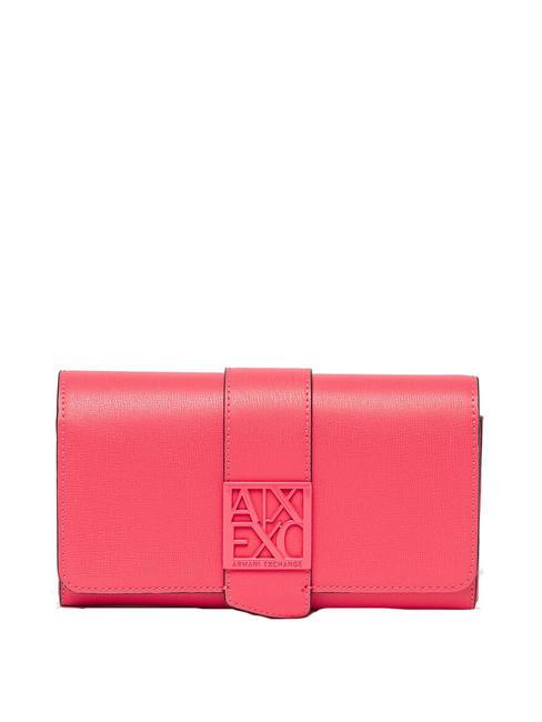 ARMANI EXCHANGE Portafoglio con battente e fascia con fibbia logo  Vorhang - Brieftaschen Damen