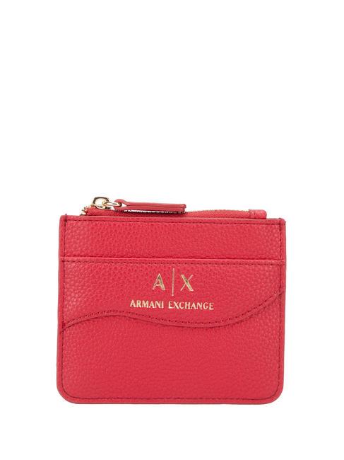 ARMANI EXCHANGE A|X Kartenhalter mit Reißverschluss Hingabe - Brieftaschen Damen