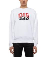 DIESEL S-GIRK Sweatshirt aus Baumwolle mit Rundhalsausschnitt - Sweatshirts Herren