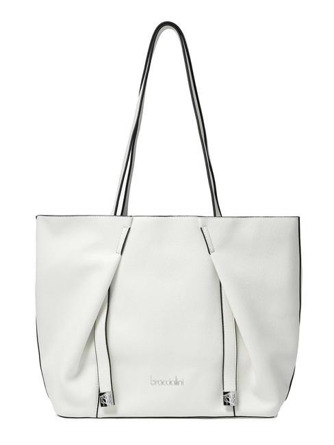 BRACCIALINI GIO Shopper mit herausnehmbarer Pochette Weiß - Damentaschen