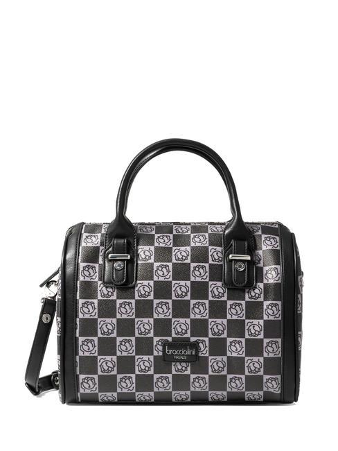 BRACCIALINI MONORANGE Trunk Bag mit Schultergurt Schwarz - Damentaschen