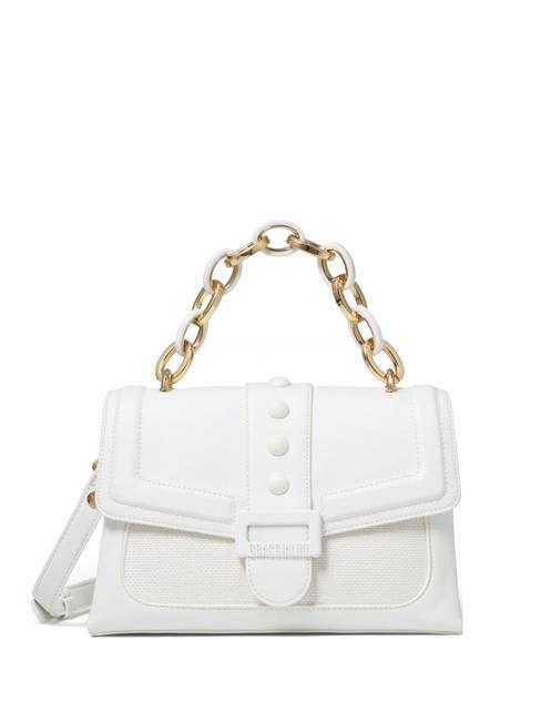 BRACCIALINI CHAIN Handtasche mit Schultergurt Weiß - Damentaschen