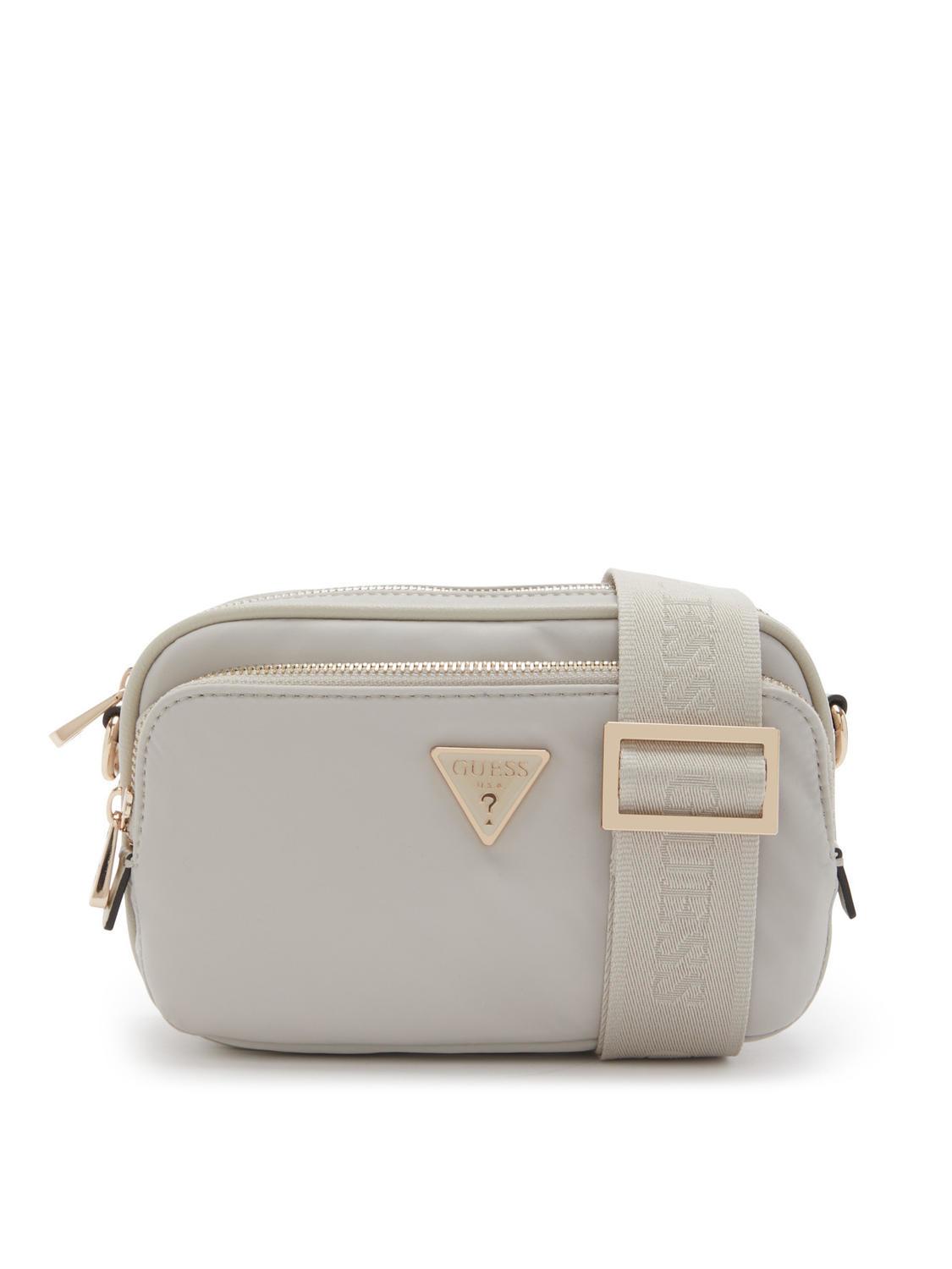 Guess Eco Gemma Schulter-Mini-Kameratasche Taupe - Einkaufen Zu  