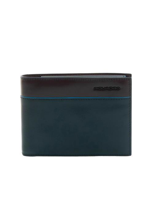 PIQUADRO B2 REVAMP Geldbörse aus Leder lila-blau - Brieftaschen Herren