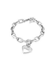 GUESS FALLING IN LOVE Armband mit Herz und Kette SILBER - Armb&auml;nder - 1