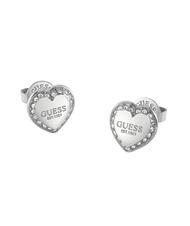 GUESS FINE HEART Ohrringe SILBER - Ohrringe - 1