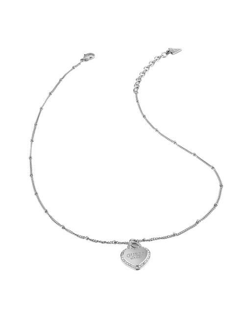 GUESS FINE HEART Halskette mit Charme SILBER - Halsketten