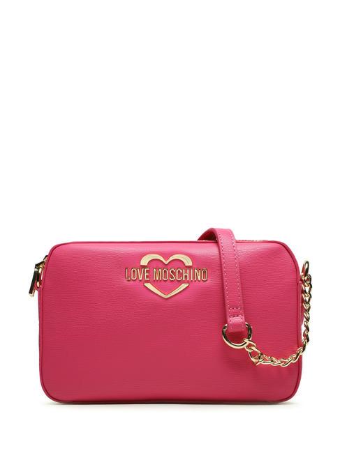 LOVE MOSCHINO HOLLIES Mini-Umhängetasche Fuchsie - Damentaschen