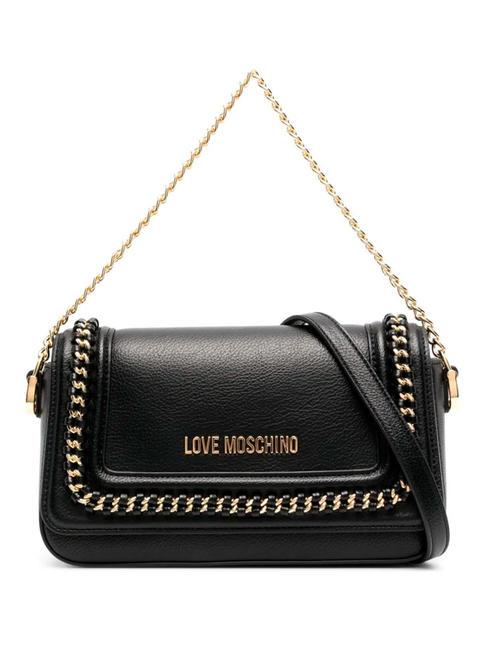 LOVE MOSCHINO CHAIN  Mini-Handtasche mit Schultergurt Schwarz - Damentaschen
