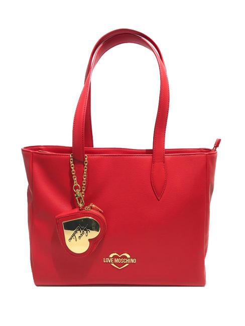 LOVE MOSCHINO HOLLIES Schulter-Einkaufstasche rot - Damentaschen