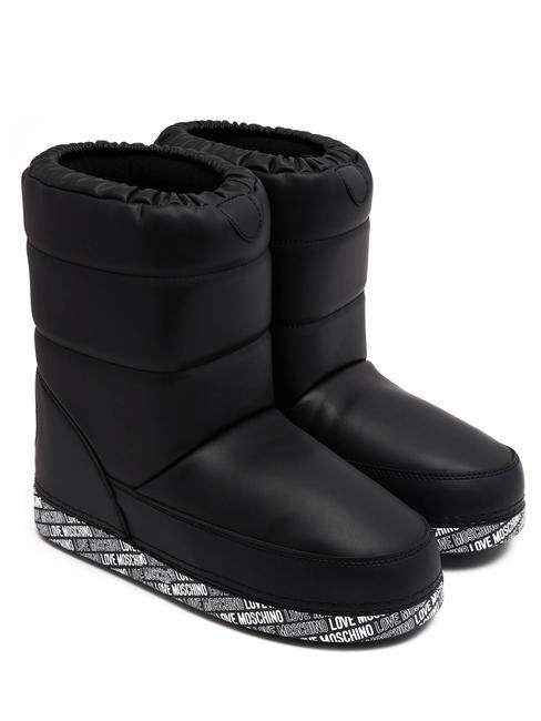 LOVE MOSCHINO SKIBOOOT 20 Gepolsterte Stiefeletten Schwarz - Damenschuhe