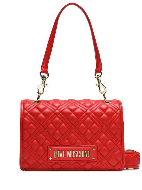 LOVE MOSCHINO QUILTED Gesteppte Umhängetasche rot - Damentaschen