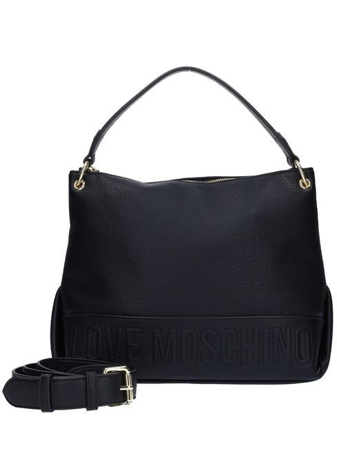 LOVE MOSCHINO HOBO Handtasche, mit Schultergurt Schwarz - Damentaschen