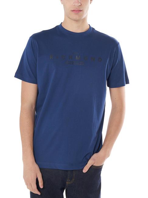 JOHN RICHMOND KAMADA Baumwoll t-shirt Navy blau - Herren-T-Shirts