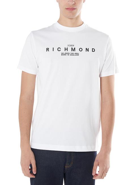 JOHN RICHMOND KAMADA Baumwoll t-shirt Whitea - Herren-T-Shirts